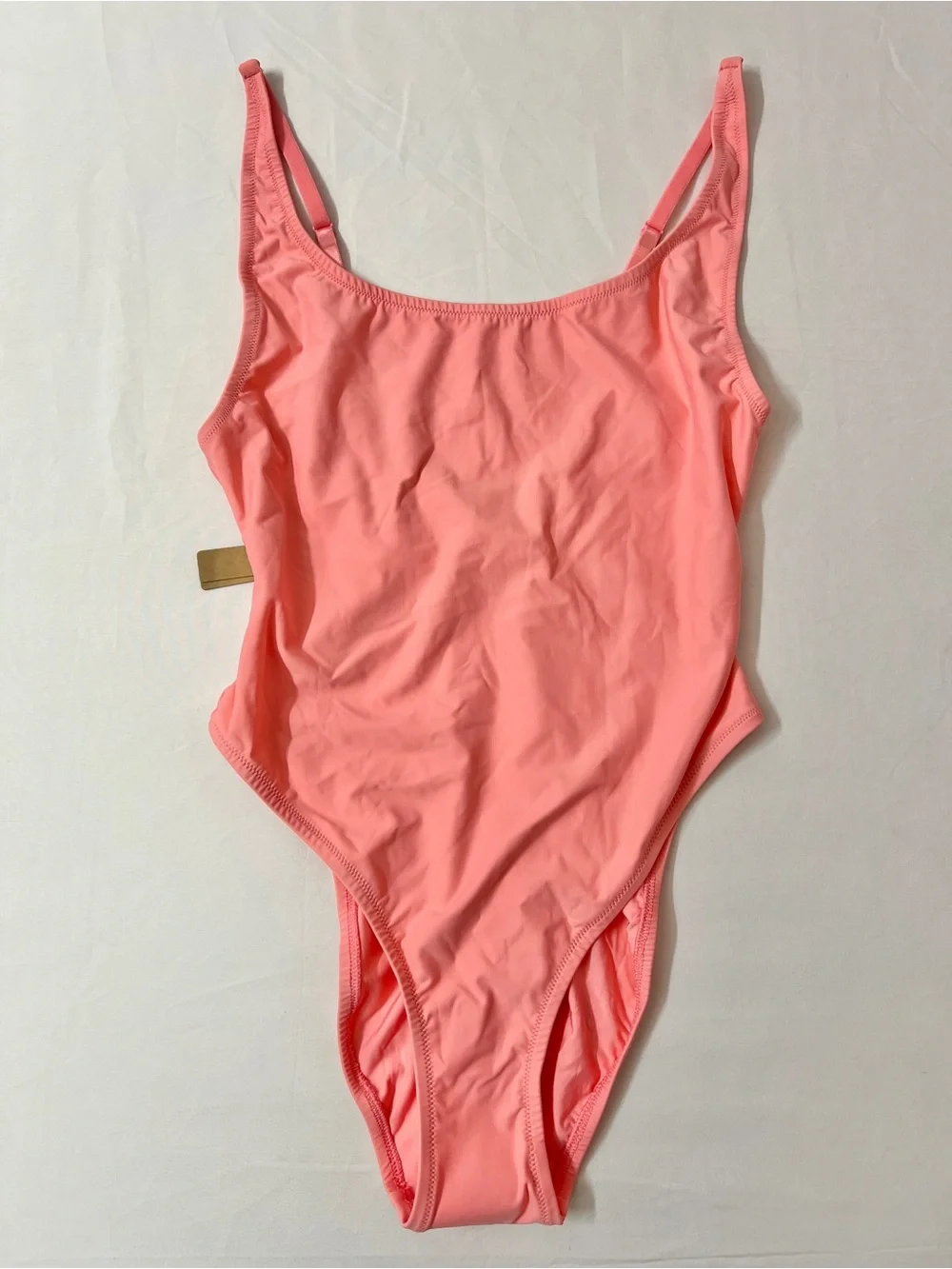 SKIMS Swim Scoop Neck One Piece Swimsuit Bodysuit Melon